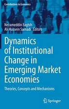 Dynamics of Institutional Change in Emerging Market Economies: Theories, Concepts and Mechanisms