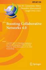 Boosting Collaborative Networks 4.0: 21st IFIP WG 5.5 Working Conference on Virtual Enterprises, PRO-VE 2020, Valencia, Spain, November 23–25, 2020, Proceedings