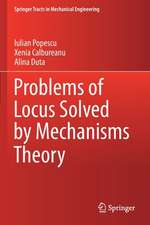 Problems of Locus Solved by Mechanisms Theory