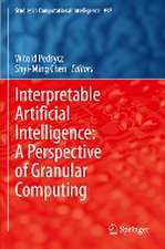 Interpretable Artificial Intelligence: A Perspective of Granular Computing