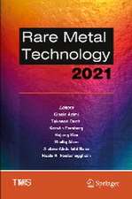 Rare Metal Technology 2021