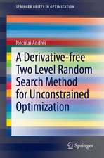 A Derivative-free Two Level Random Search Method for Unconstrained Optimization