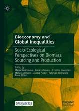 Bioeconomy and Global Inequalities: Socio-Ecological Perspectives on Biomass Sourcing and Production