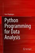 Python Programming for Data Analysis