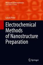 Electrochemical Methods of Nanostructure Preparation