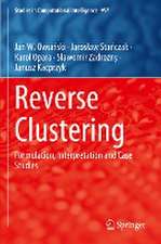 Reverse Clustering: Formulation, Interpretation and Case Studies