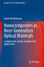 Nanocomposites as Next-Generation Optical Materials: Fundamentals, Design and Advanced Applications