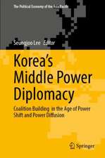 Korea’s Middle Power Diplomacy: Between Power and Network