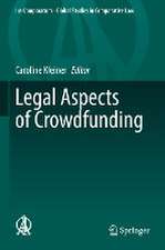 Legal Aspects of Crowdfunding