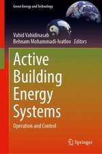 Active Building Energy Systems: Operation and Control