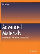 Advanced Materials: An Introduction to Modern Materials Science