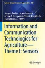 Information and Communication Technologies for Agriculture—Theme I: Sensors