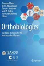 Orthobiologics: Injectable Therapies for the Musculoskeletal System