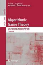 Algorithmic Game Theory: 14th International Symposium, SAGT 2021, Aarhus, Denmark, September 21–24, 2021, Proceedings