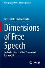 Dimensions of Free Speech