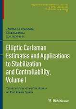 Elliptic Carleman Estimates and Applications to Stabilization and Controllability, Volume I: Dirichlet Boundary Conditions on Euclidean Space