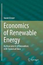 Economics of Renewable Energy: An Assessment of Innovations with Statistical Data