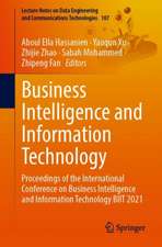 Business Intelligence and Information Technology: Proceedings of the International Conference on Business Intelligence and Information Technology BIIT 2021