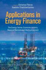 Applications in Energy Finance