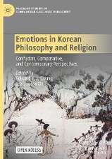 Emotions in Korean Philosophy and Religion: Confucian, Comparative, and Contemporary Perspectives