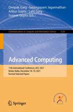 Advanced Computing: 11th International Conference, IACC 2021, Msida, Malta, December 18–19, 2021, Revised Selected Papers