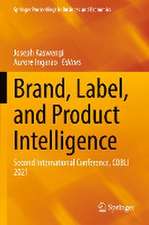 Brand, Label, and Product Intelligence: Second International Conference, COBLI 2021