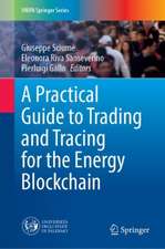 A Practical Guide to Trading and Tracing for the Energy Blockchain