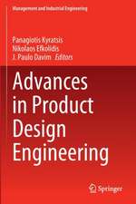 Advances in Product Design Engineering