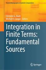Integration in Finite Terms: Fundamental Sources