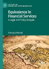 Equivalence in Financial Services: A Legal and Policy Analysis