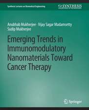 Emerging Trends in Immunomodulatory Nanomaterials Toward Cancer Therapy