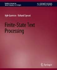 Finite-State Text Processing