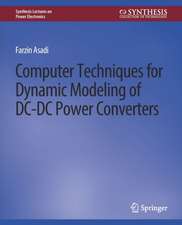 Computer Techniques for Dynamic Modeling of DC-DC Power Converters