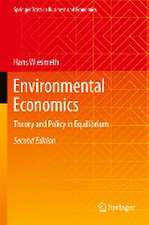 Environmental Economics: Theory and Policy in Equilibrium