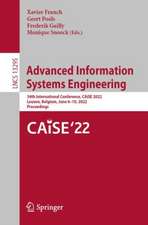 Advanced Information Systems Engineering: 34th International Conference, CAiSE 2022, Leuven, Belgium, June 6–10, 2022, Proceedings