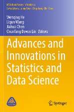 Advances and Innovations in Statistics and Data Science