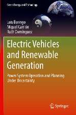 Electric Vehicles and Renewable Generation