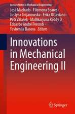 Innovations in Mechanical Engineering II