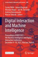 Digital Interaction and Machine Intelligence: Proceedings of MIDI’2021 – 9th Machine Intelligence and Digital Interaction Conference, December 9-10, 2021, Warsaw, Poland