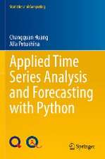 Applied Time Series Analysis and Forecasting with Python