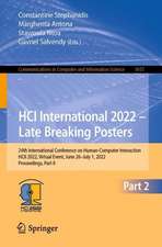 HCI International 2022 – Late Breaking Posters: 24th International Conference on Human-Computer Interaction, HCII 2022, Virtual Event, June 26 – July 1, 2022, Proceedings, Part II