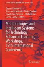 Methodologies and Intelligent Systems for Technology Enhanced Learning, Workshops, 12th International Conference