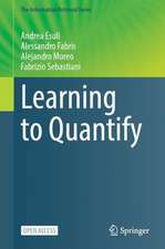 Learning to Quantify