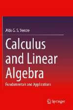 Calculus and Linear Algebra