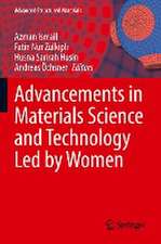 Advancements in Materials Science and Technology Led by Women