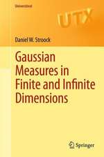 Gaussian Measures in Finite and Infinite Dimensions