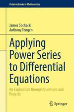 Applying Power Series to Differential Equations