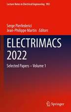 ELECTRIMACS 2022: Selected Papers – Volume 1