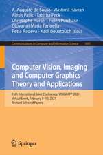 Computer Vision, Imaging and Computer Graphics Theory and Applications: 16th International Joint Conference, VISIGRAPP 2021, Virtual Event, February 8–10, 2021, Revised Selected Papers