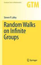 Random Walks on Infinite Groups